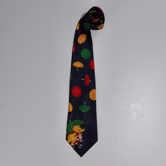 Vintage DISNEY Winnie The Poo and Piglet Tie - Picture 4 of 6